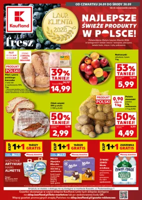 Kaufland gazetka - od 24/09/2026 do 30/09/2026