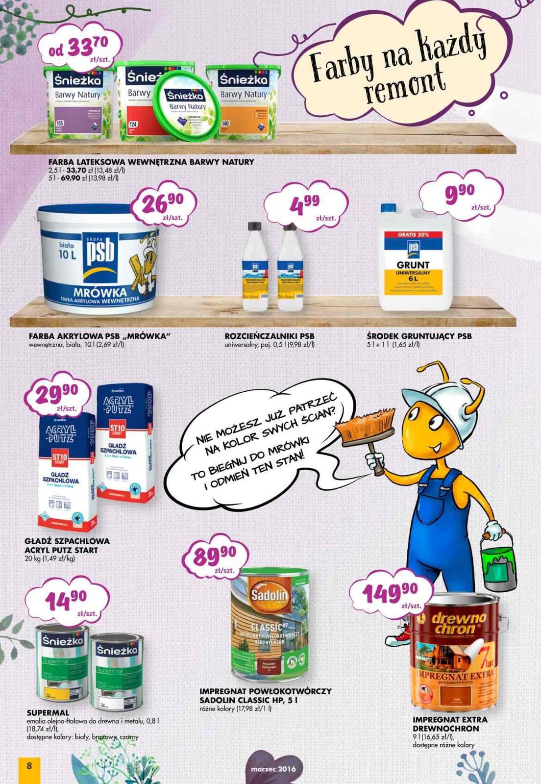 Gazetka promocyjna PSB Mrówka str. 8